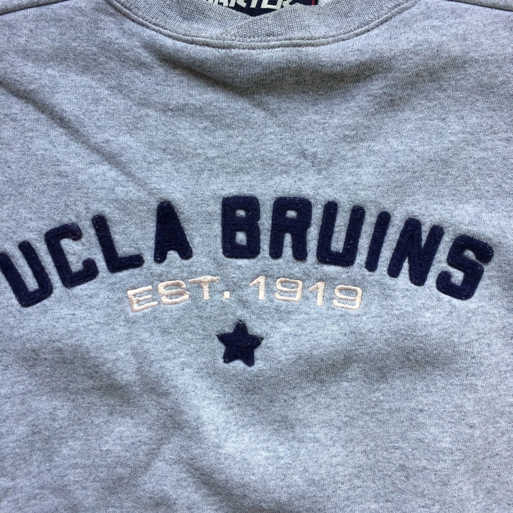 90s STARTER UCLA BRUINS Spell Out Arc Logo Vintage - Picture 2 of 4